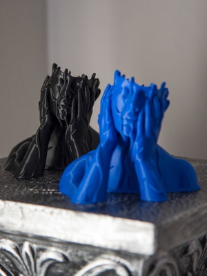 Human figure pot 3D print