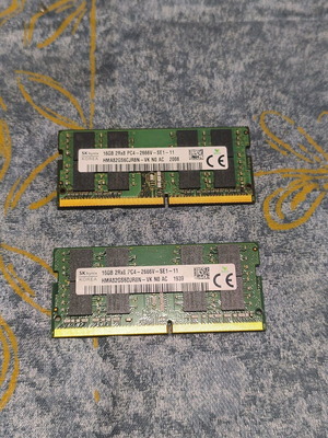 Μνήμες Laptop SK Hynix 32GB DDR4 2666MHz σαν καινούργιο