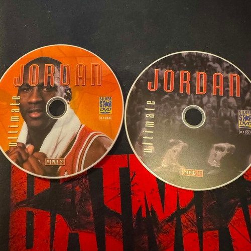Michael Jordan 2 DVD set used, complete story