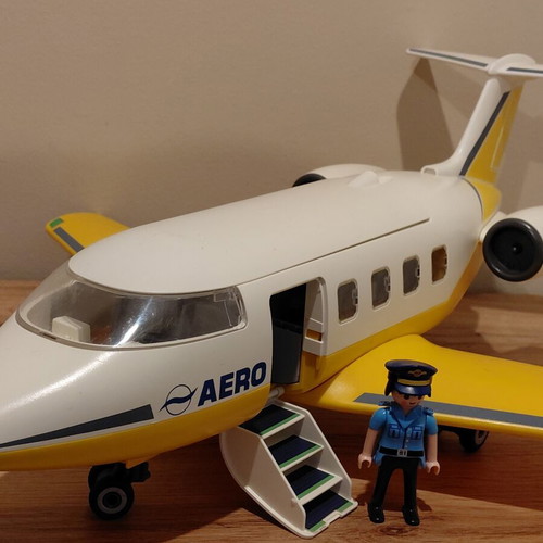 Playmobil airplane large, used