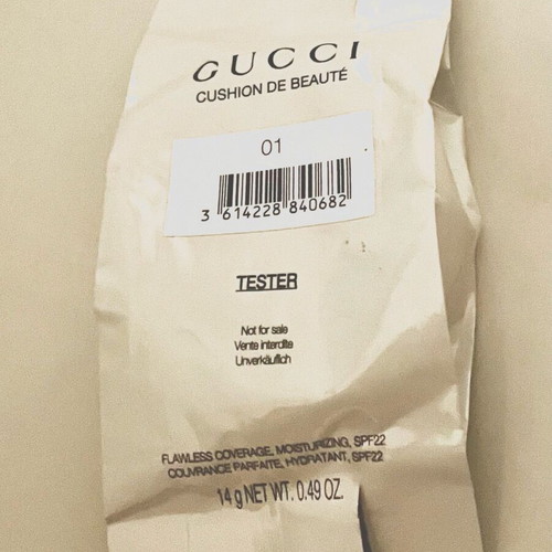 Gucci Cushion de Beauté 01 new, SPF, vegan, Korean makeup