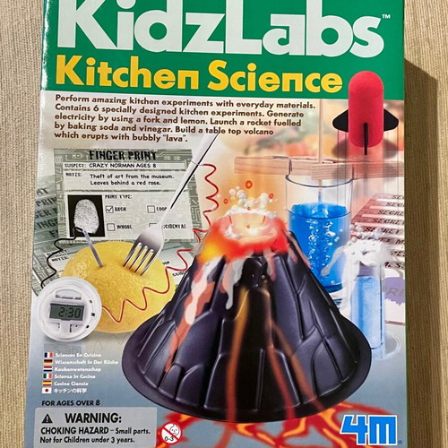 KidzLabs Kitchen Science 4M Toys used