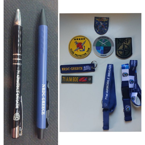 NATO Rapid Deployable Corps Greece memorabilia collection like new