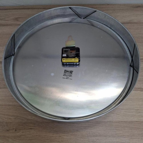 Ikea vintage aluminium kitchen clock