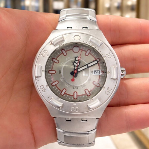 Swatch Scuba 200 Aluminum Diver watch like new