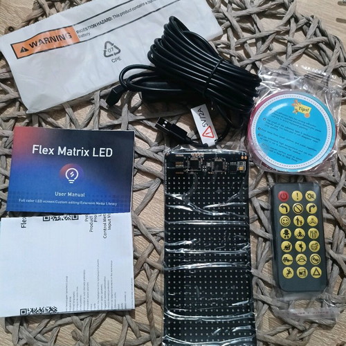Flexible LED Screen with USB Power and Remote Control new