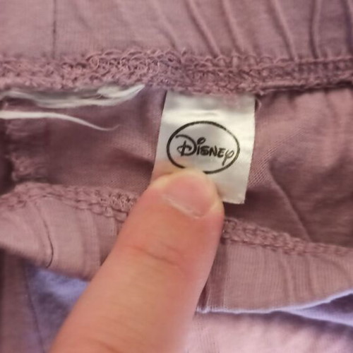 Disney children's pajamas used, purple, age 4-6 years