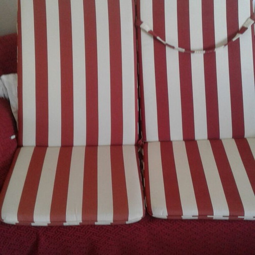 Garden and balcony cushions new, set of 9 assorted sizes