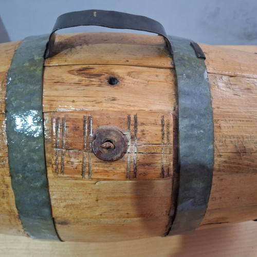 Museum Wooden Voutsaki used with triple hole system and breather 1930-1945