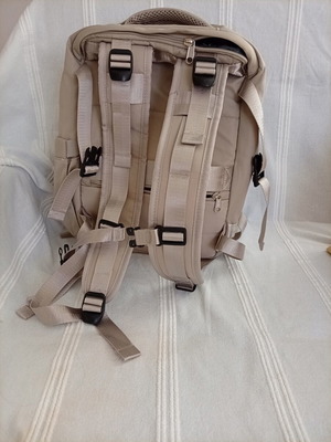 Backpack from temu like new, beige