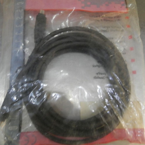 IEEE 1394 Firewire Cable 3m 4-4 used, vintage for retro PC