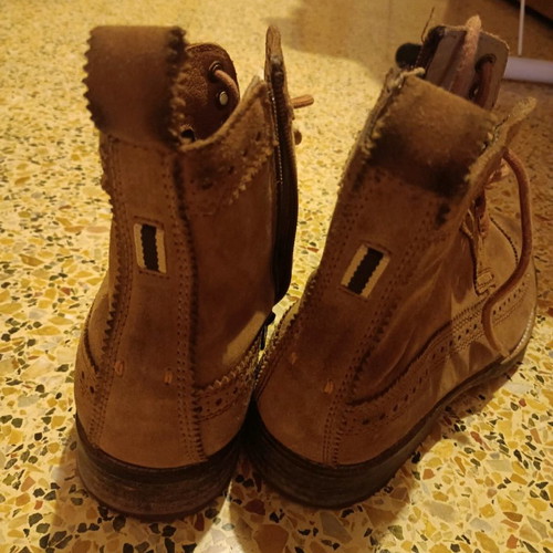 Men's Castor Boots Gios Eppo used brown size 42