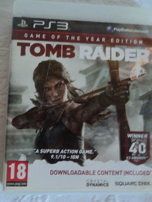 Tomb Raider παιχνίδι PS3 με φυλλάδιο