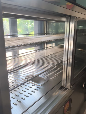 Heated display case three-position like new, barely used