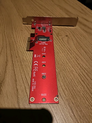 Nvme PCI-E card new