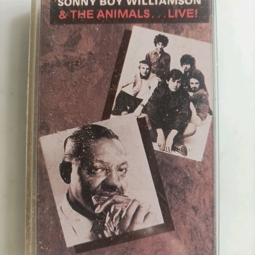 Sonny Boy Williamson & The Animals Live cassette like new