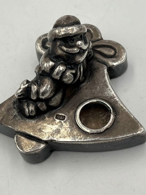 Vintage candle holder used 7 x 7cm