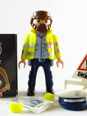 Playmobil Φιγούρα Αστυνομικός Τροχαίας Σειρά 13 9332 Καινούρια