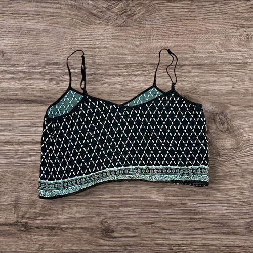 H&M Coachella women's crop top like new, size 40, black and white