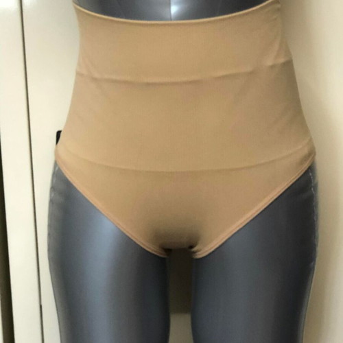 High-waisted underwear new, beige color, size S/M