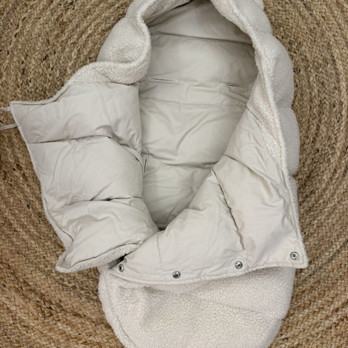 Liewood Orion Baby Sleeping Bag new, cream teddy fabric