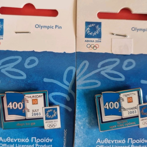 Athens 2004 Olympic pins set of 15 authentic lapel pins