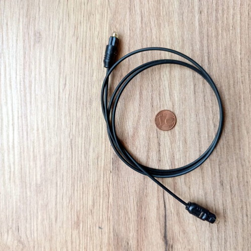 Optical digital audio cable 1m male to male