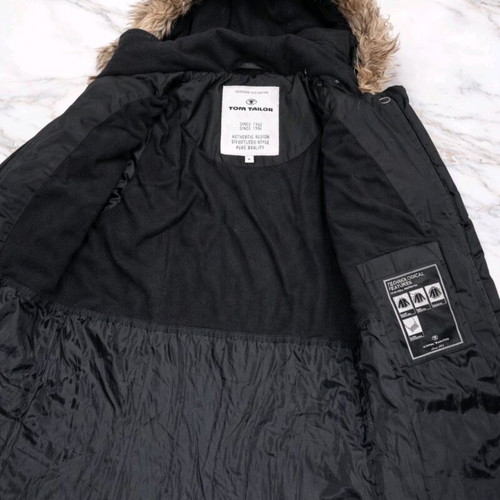 Tom Tailor jacket original, size M, like new, black