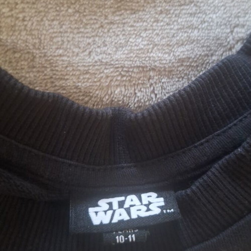 Two children's sweatshirts like new, black and beige, ages 10-12