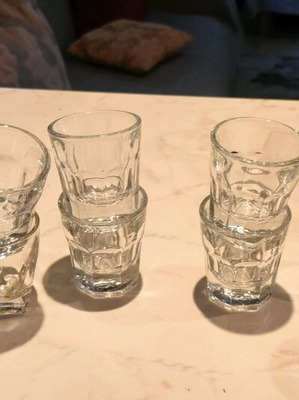 Shot glasses like new used