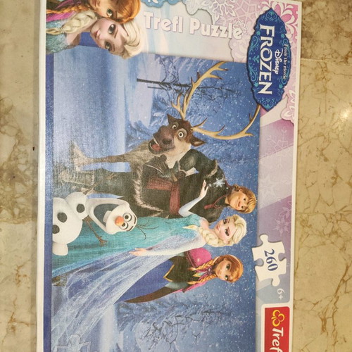 Trefl Frozen Puzzle 260 pieces used