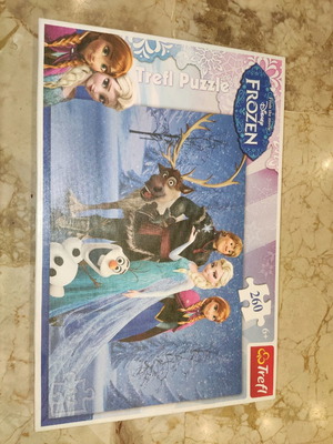 Trefl Frozen Puzzle 260 pieces used