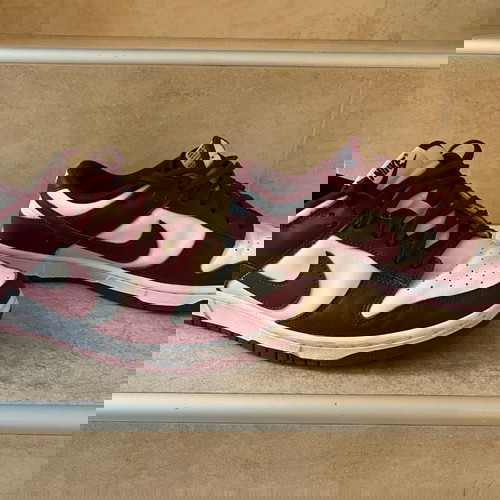 Nike Slam Dunk sneakers like new, size 42.5, white and red