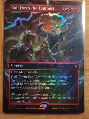 Call Forth the Tempest Magic the Gathering card new