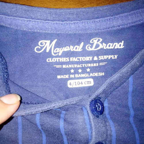 Pack of 7 clothes for 4-year-old boy used N104