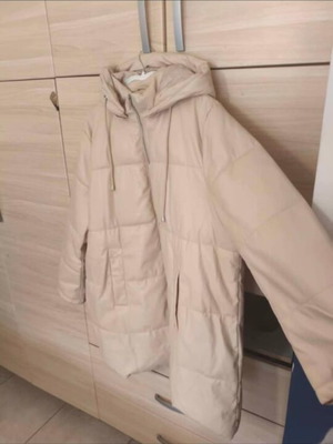 Women's jacket like new, size 6XL, beige