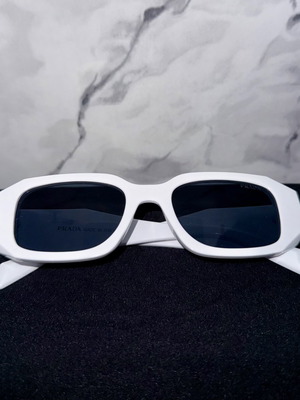 Prada Symbole Sunglasses white like new