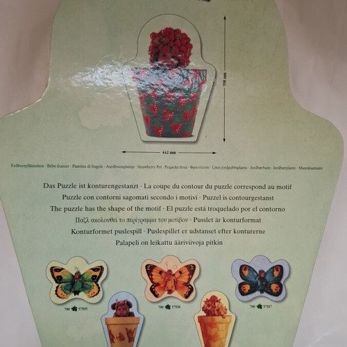 Anne Geddes Strawberry Pot Puzzle 700 pcs like new, Schmidt 2002
