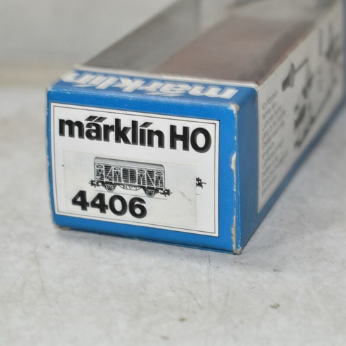 Märklin HO 4406 Closed Freight Wagon like new, 1979, Made in Germany
