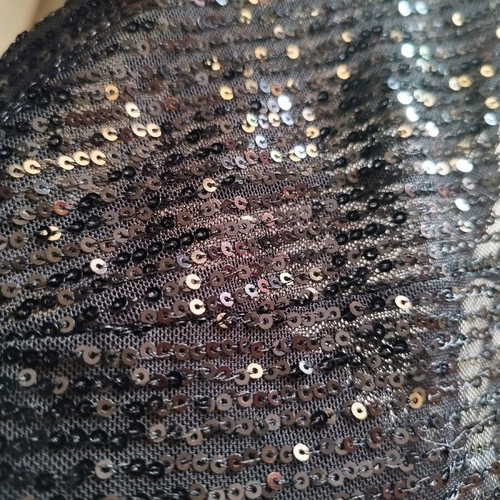 Impressive black pants size S with rhinestones for evening wear like new