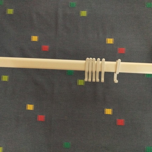 Plastic white door hanger like new