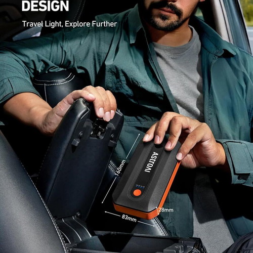 Jump Starter Power Bank 12V for Cars, Motorcycles and SUVs new