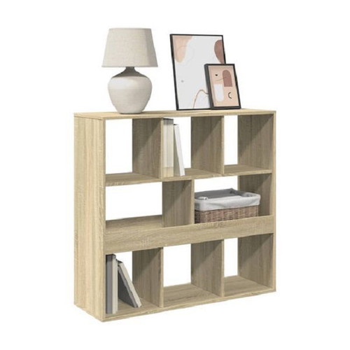 Floor bookshelf Sonoma oak like new 100x33x94.5 cm