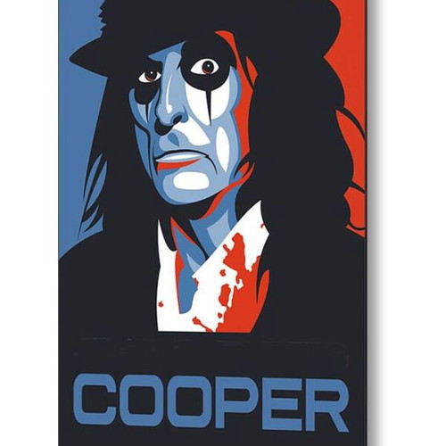 Alice Cooper poster new, International Music Scene 20x30 cm