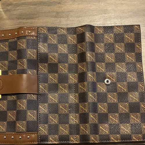 Card wallet, brown