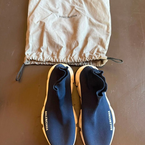 Balenciaga shoes size 36 like new, white and blue sports style