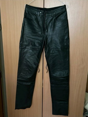 Hein Gericke women's leather pants like new, black