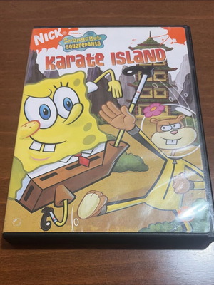 SpongeBob SquarePants Karate Island DVD σαν καινούργιο, κινούμενα σχέδια