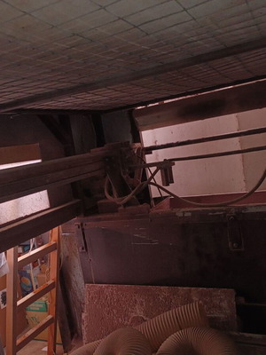 Automatic waterfall coater 4 heads used with absorption