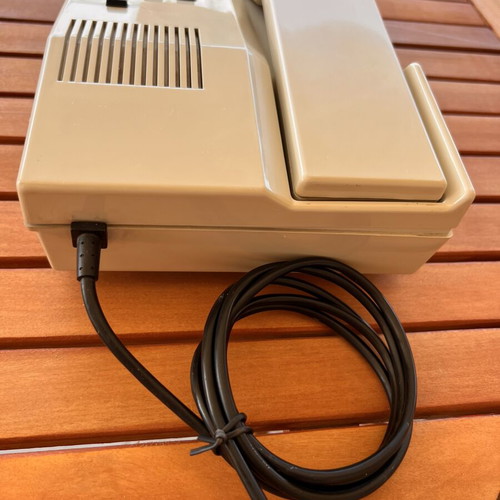 Vintage OTE Iris Corded Phone Intracom like new, beige